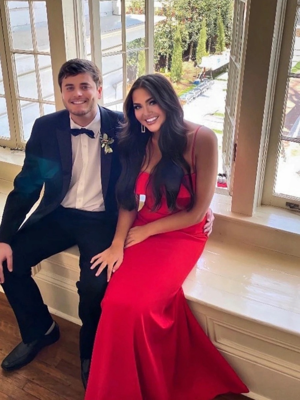 NBD Red Maxi Dress